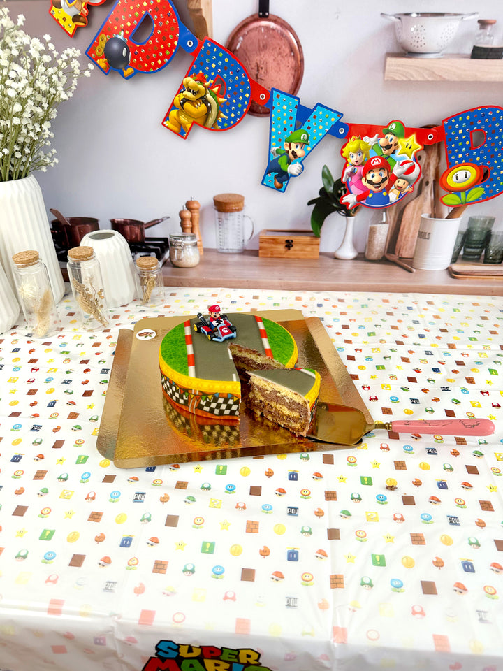 Mario Kart® on Grassland Race Track Cake