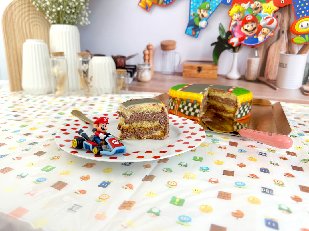 Mario Kart® on Grassland Race Track Cake