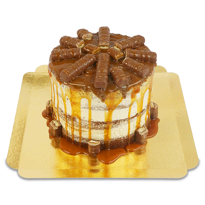 Cake with Twix® bars