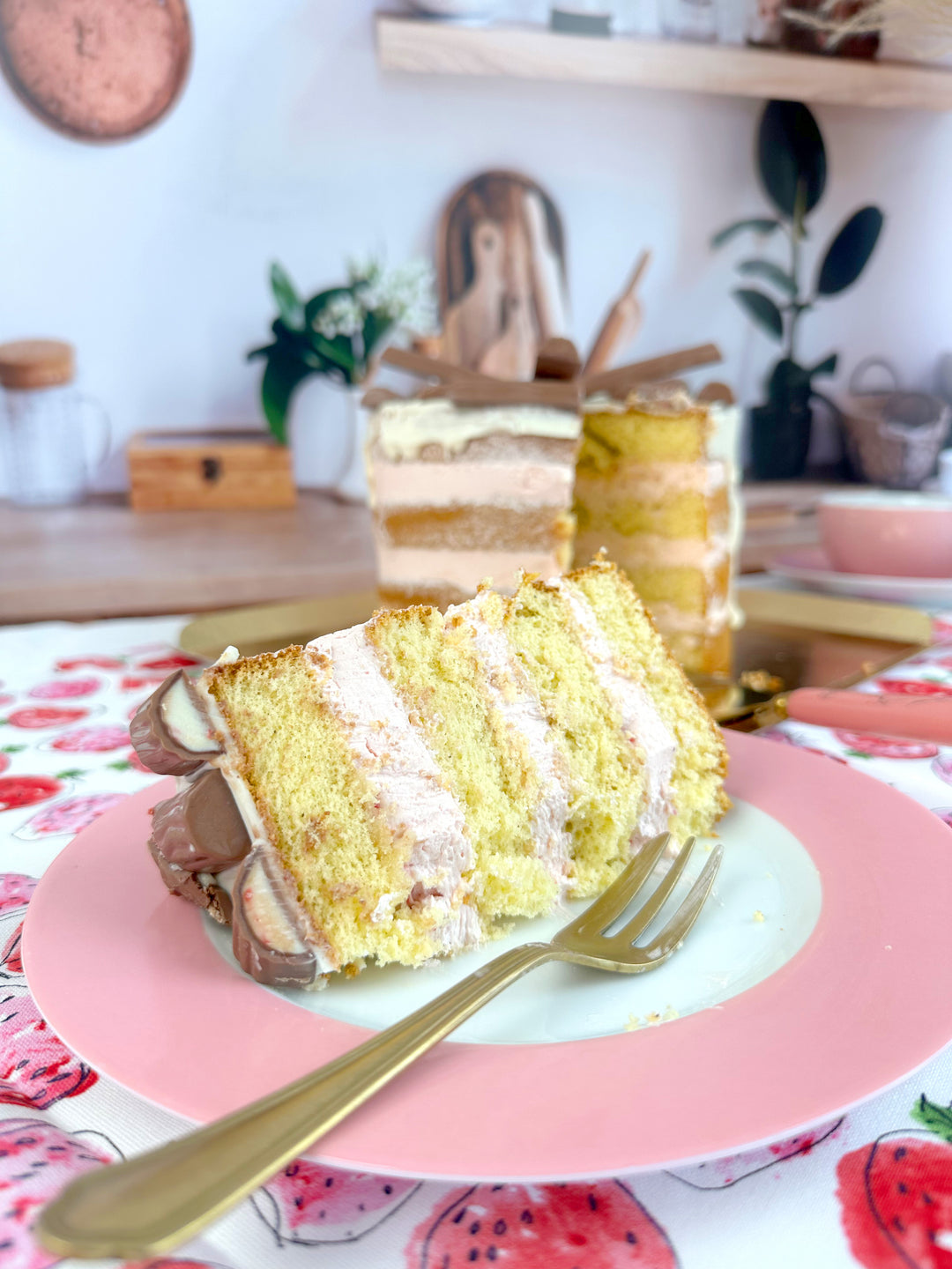 Cake with Yogurette® bars