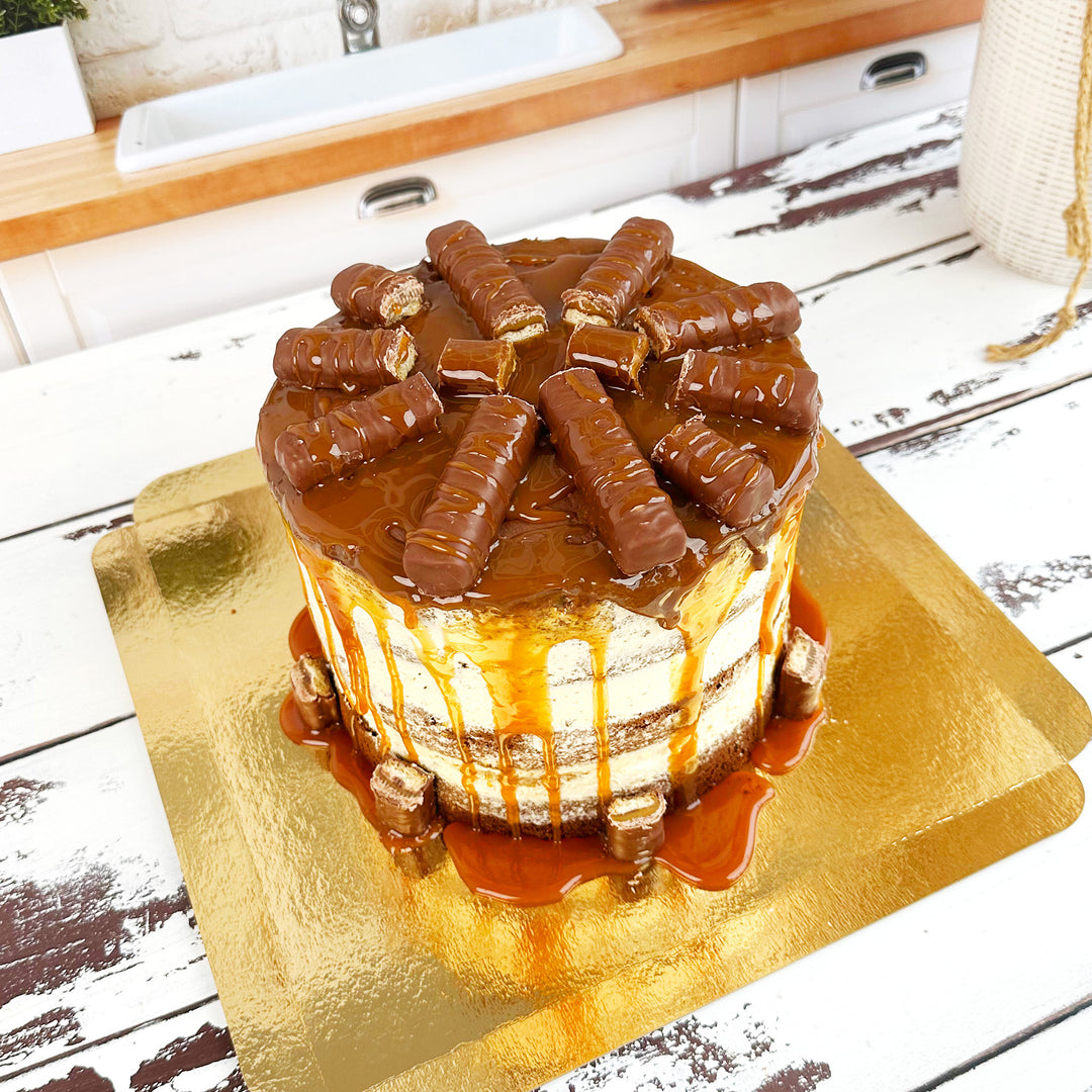 Cake with Twix® bars