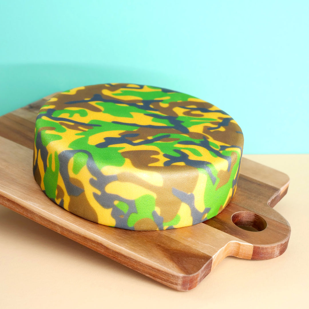 Forest Camouflage Cake