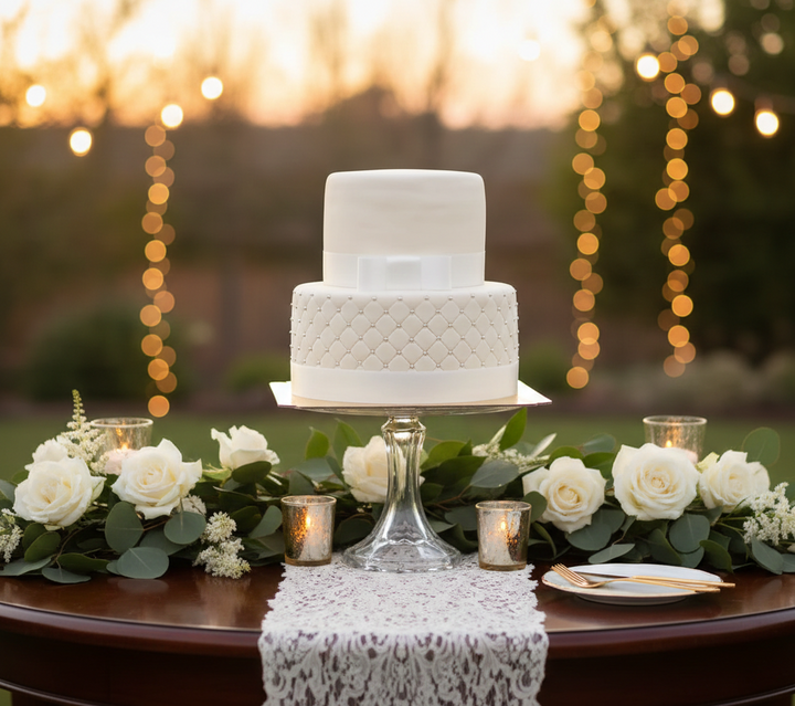 White Wedding Cake "White Wedding"