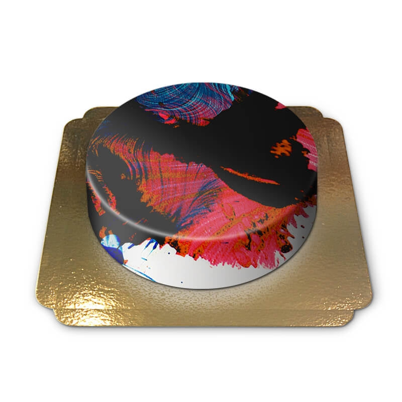 Abstract cake
