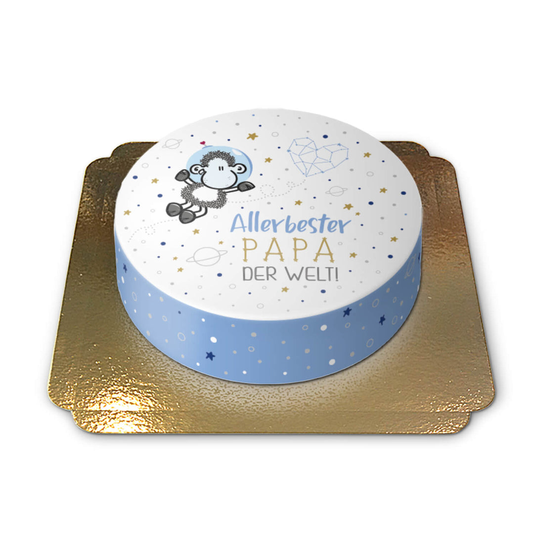 Sheepworld – Best Dad in the World Cake