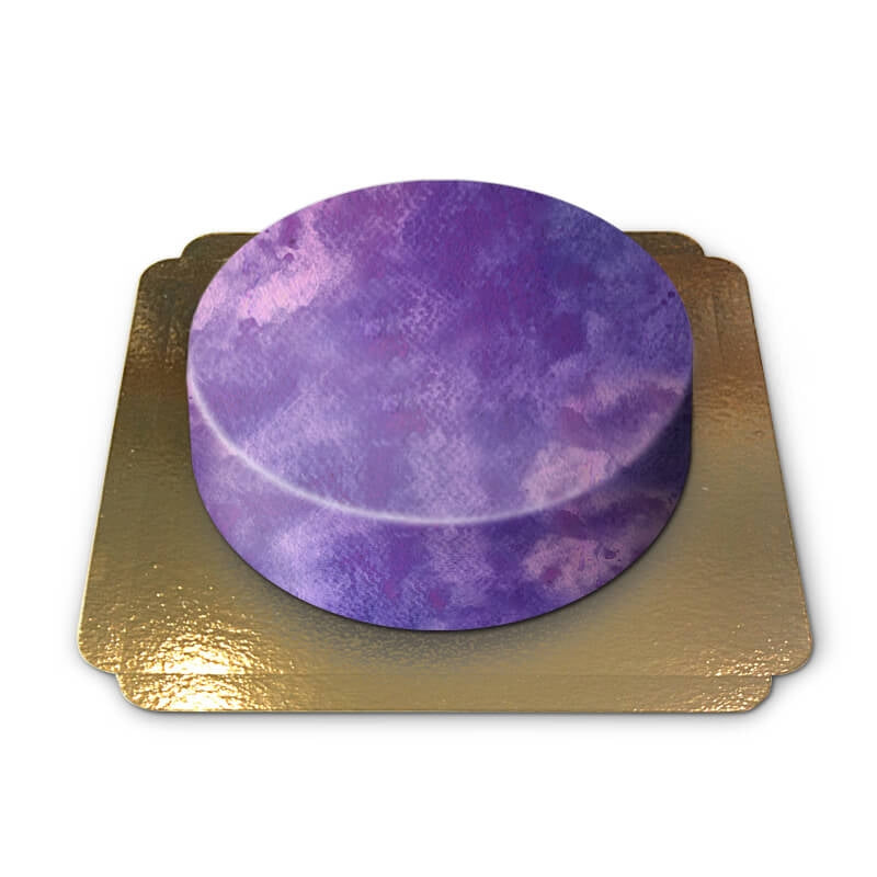 Watercolour cake