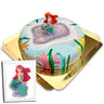 Arielle® on a coral cake
