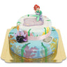 Arielle® on a 2-tier coral cake