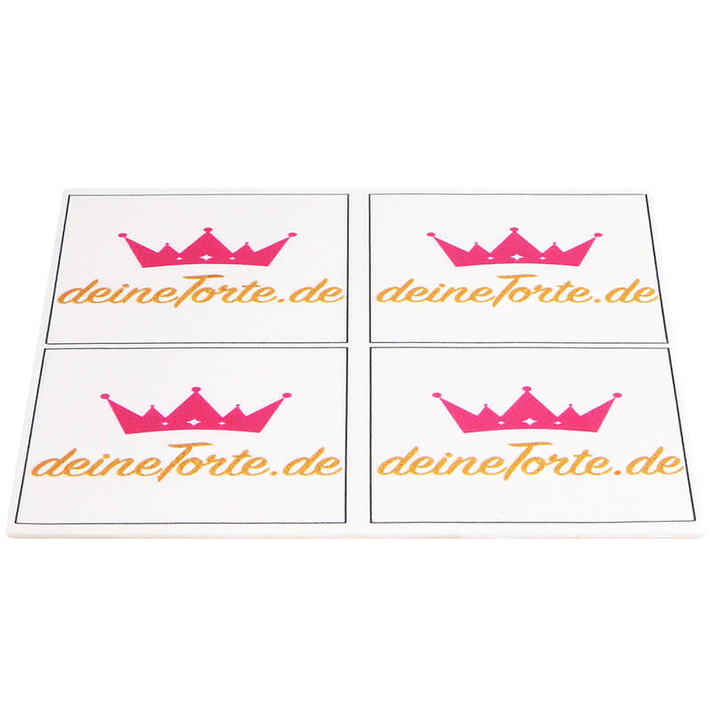 Cake topper – 22x22cm (minimum order 10 pieces)