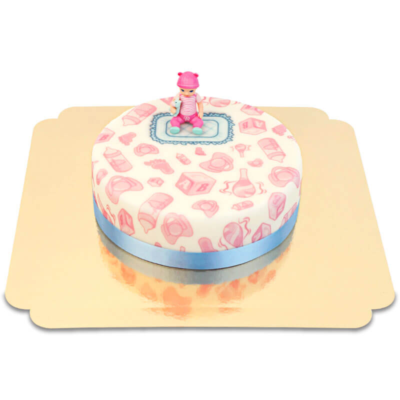 Baby Born® figure on cake