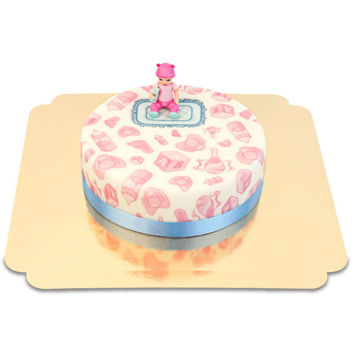 Baby Born® figure on cake