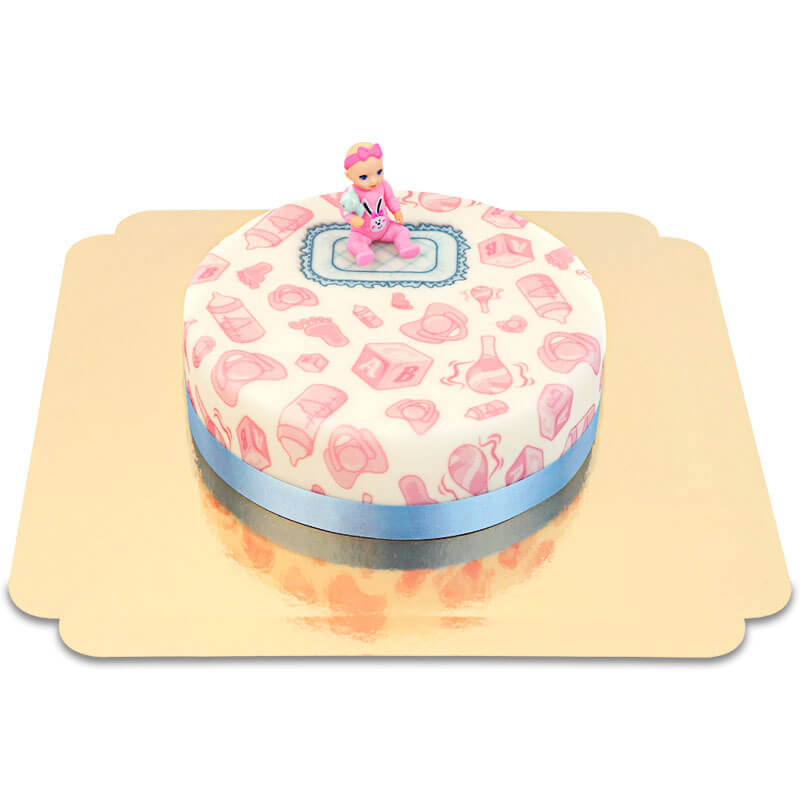 Baby Born® figure on cake