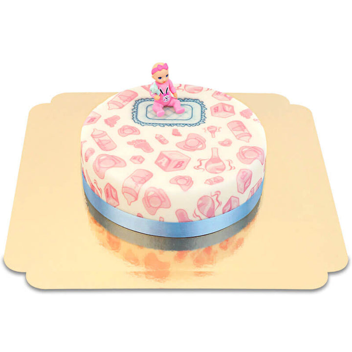 Baby Born® figure on cake