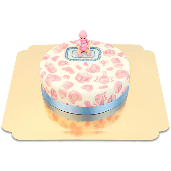 Baby Born® figure on cake