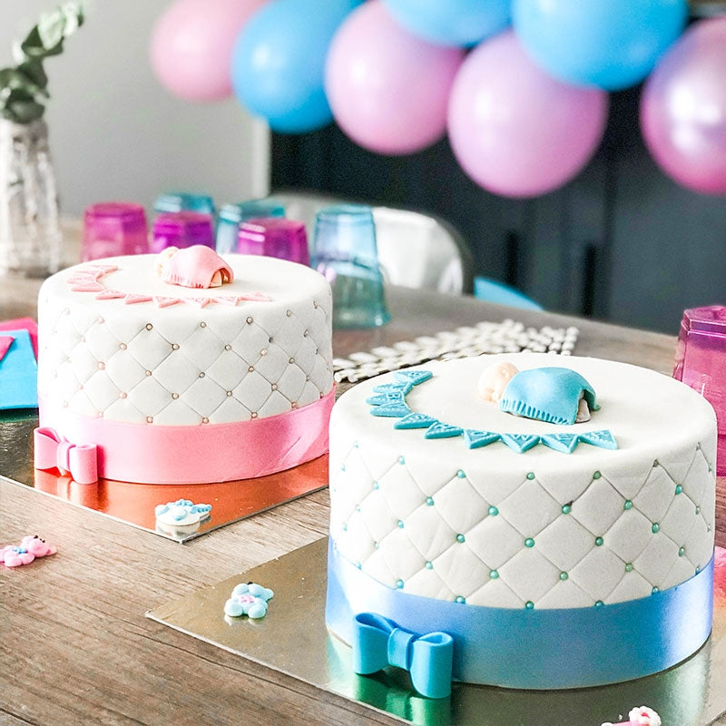 Pink Baby Shower Cake