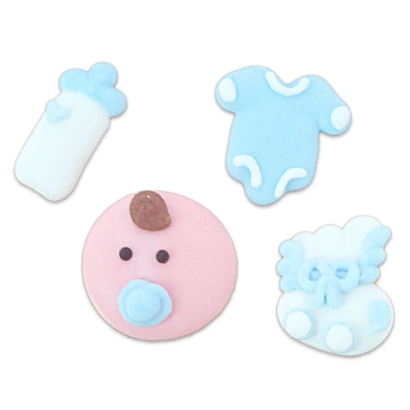 Baby set for boys, approx. 25 mm (4 pieces)