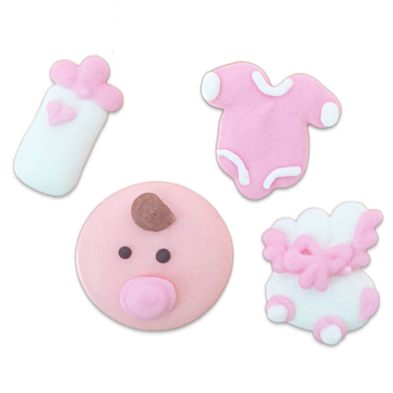 Baby Set for Girls, approx. 25 mm (4 pieces)