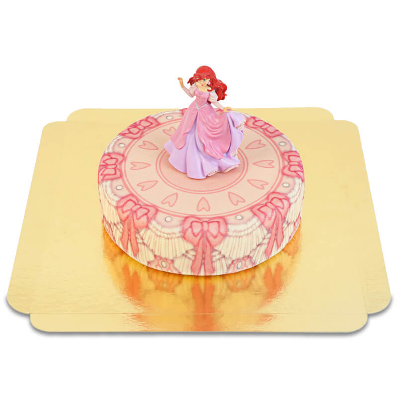 Ballroom cake with Ariel® figure