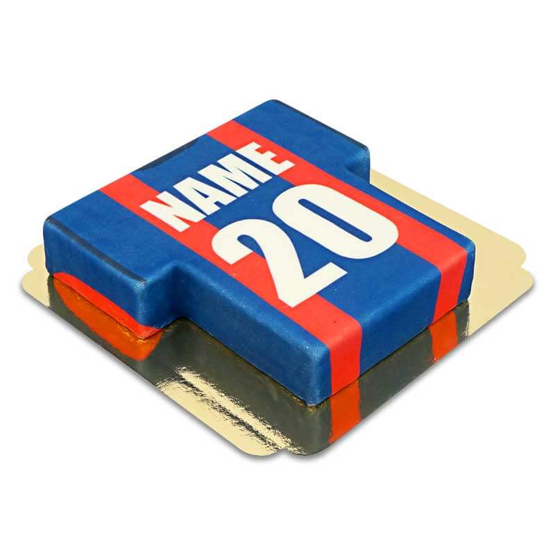 Barcelona Jersey Cake