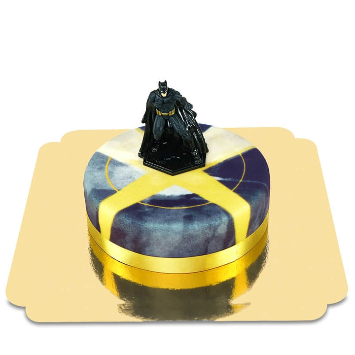 Batman® on cityscape cake
