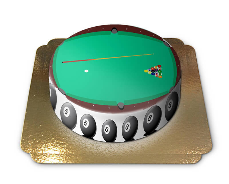 Billiards cake