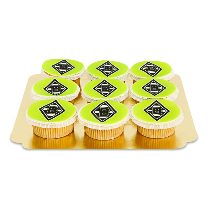 Borussia Mönchengladbach - Cupcakes (9 pieces)