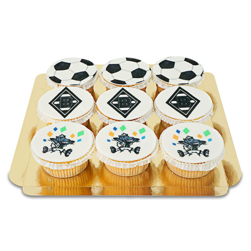 Borussia Mönchengladbach Cupcake Mix (9 pieces)