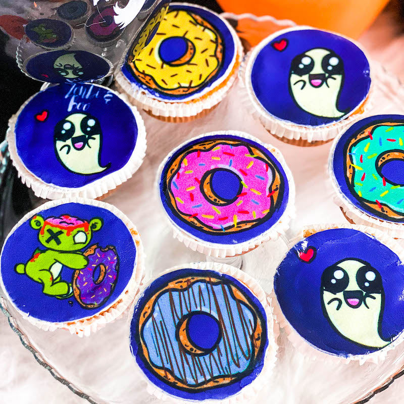 Zonbi & Boo Cupcakes, 9 pieces – Pummeleinhorn
