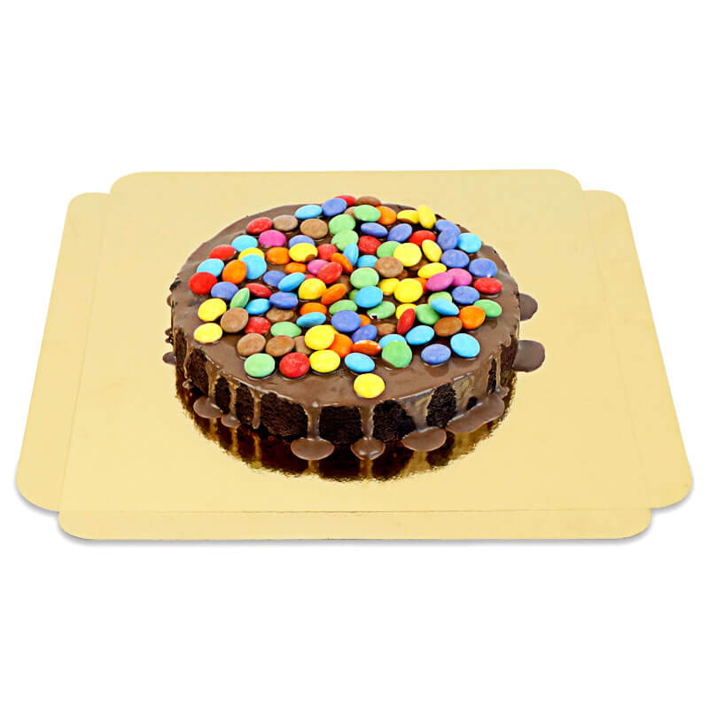 Brownie Cake with SMARTIES® Chocolate Beans
