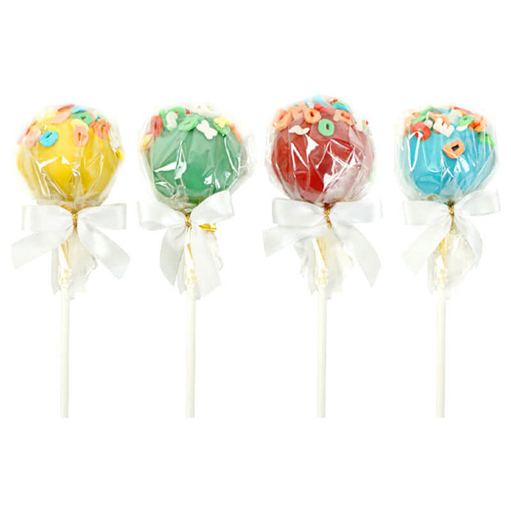Colourful Letter Cake Pops (12 pieces)