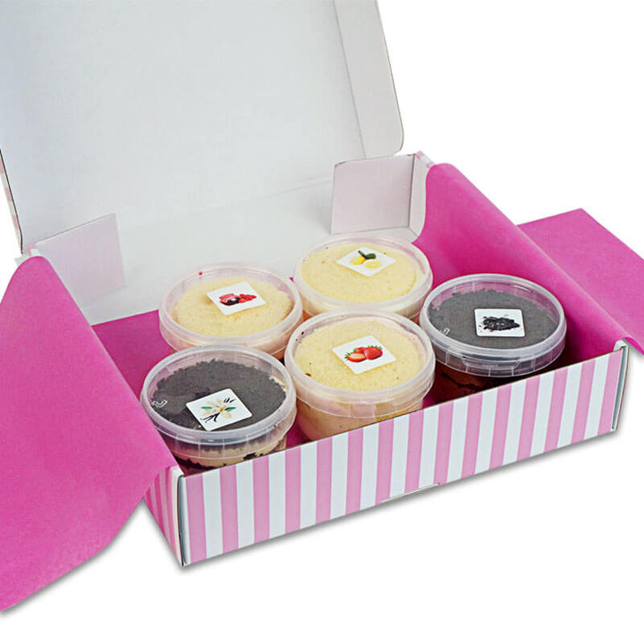 Cake Flavour Samples "Assorted Mix" (set of 5)