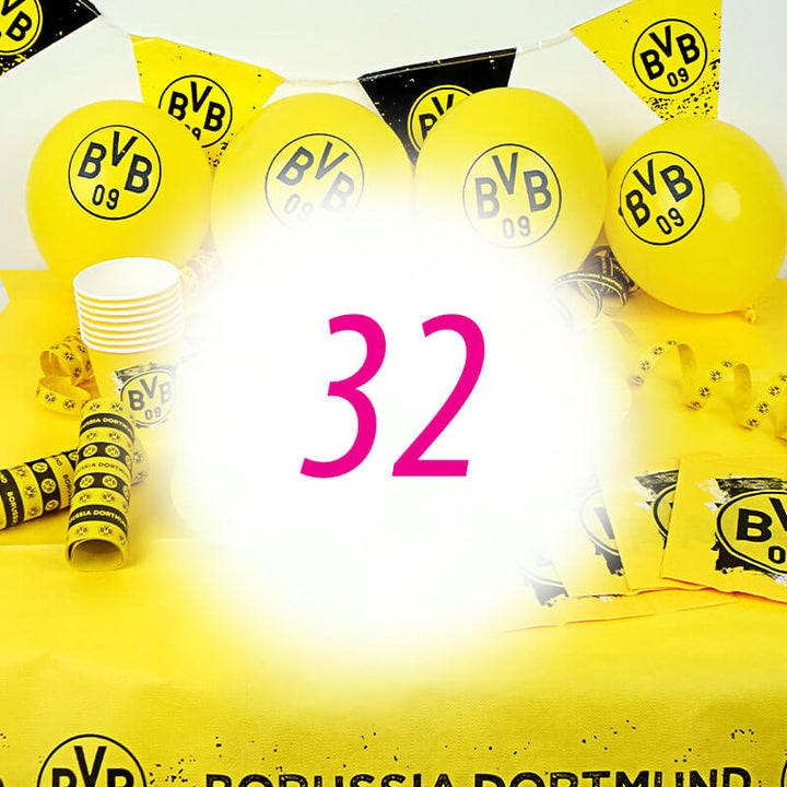 BVB Party Set for 32 people – without cake