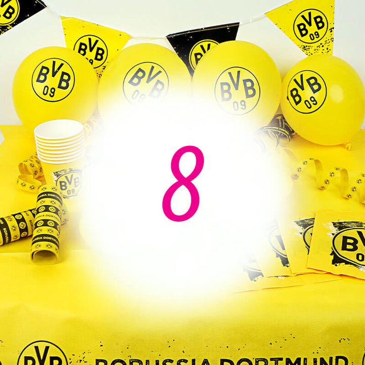 BVB Party Set for 8 people – without cake