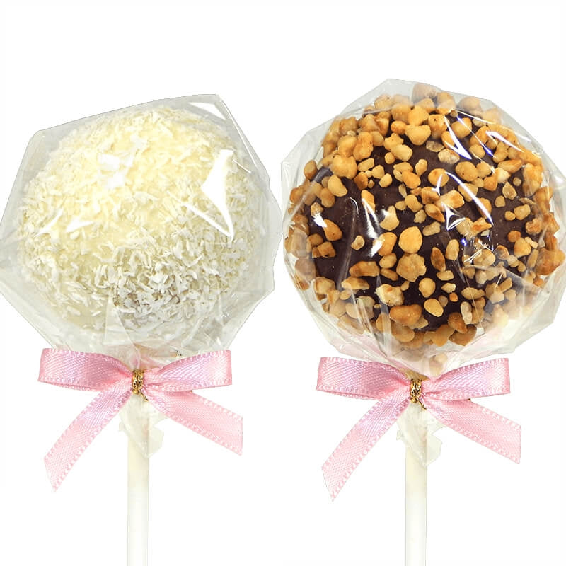 Hazelnut and coconut cake pops (12 pieces)