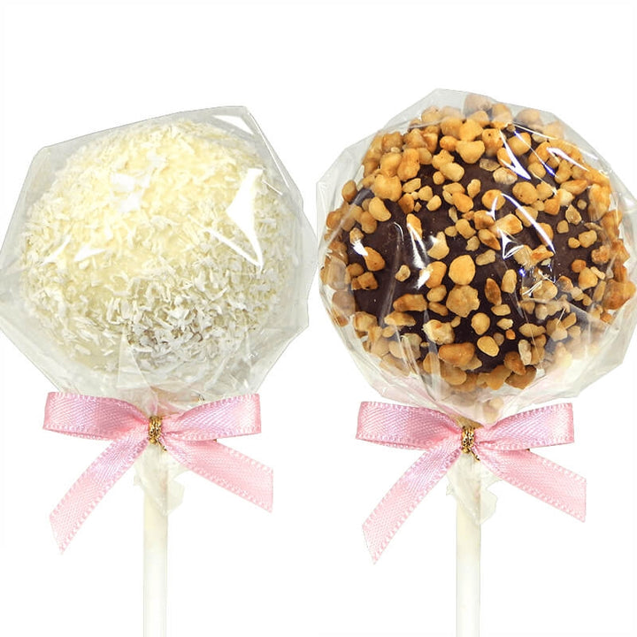Hazelnut and coconut cake pops (12 pieces)