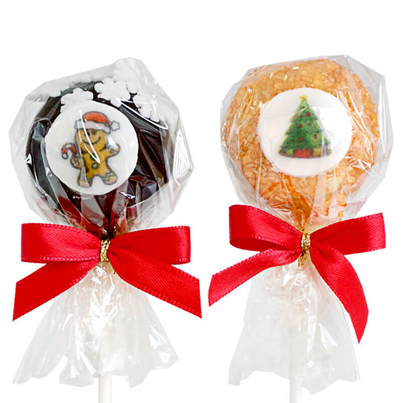 Christmas cake pops (12 pieces)