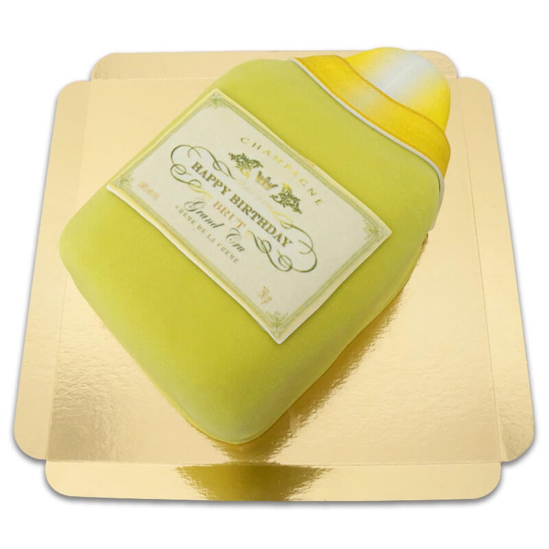 Champagne Cake Green