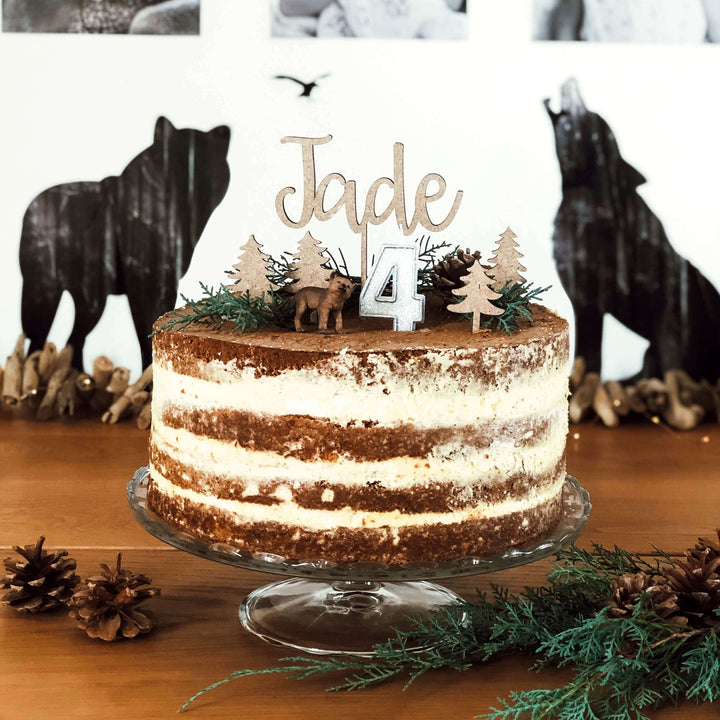 Large Naked Cake – Vanilla/Raspberry