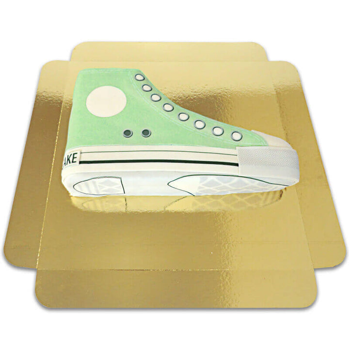 Green Sneaker Cake