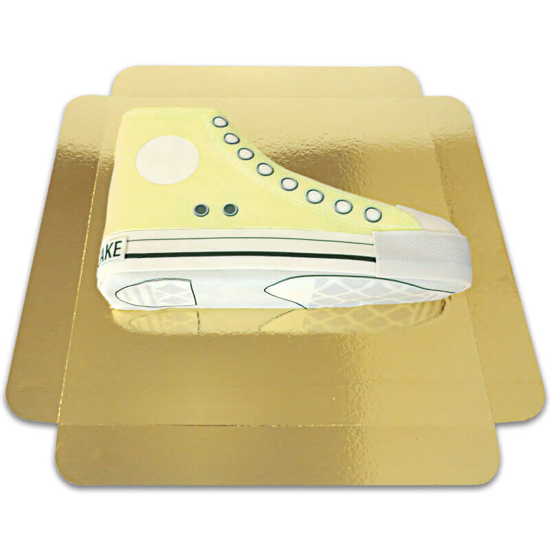Yellow Sneaker Cake