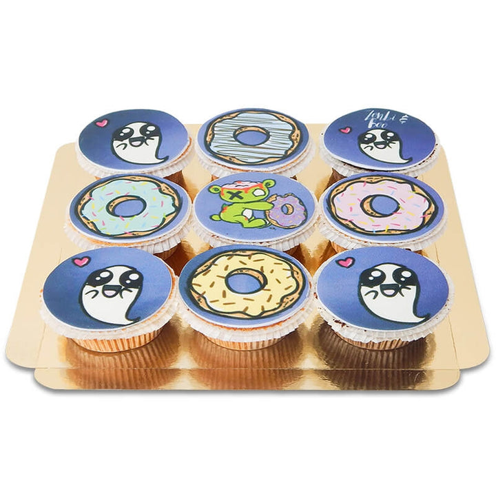 Zonbi & Boo Cupcakes, 9 pieces – Pummeleinhorn