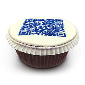 QR Code Cupcakes (9 pieces)