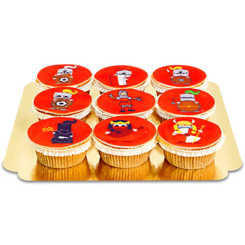 1. FC Union Berlin – Ritter Keule & his little ones cupcakes (9 pieces)