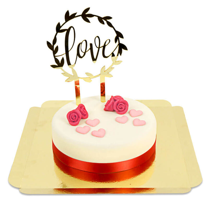 Valentine's Day decoration set, pink