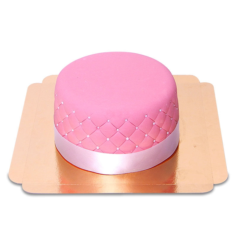 Pink Deluxe Cake – double height