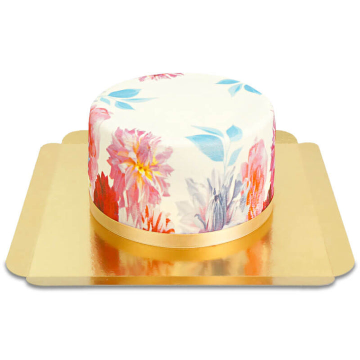 Deluxe Flower Cake