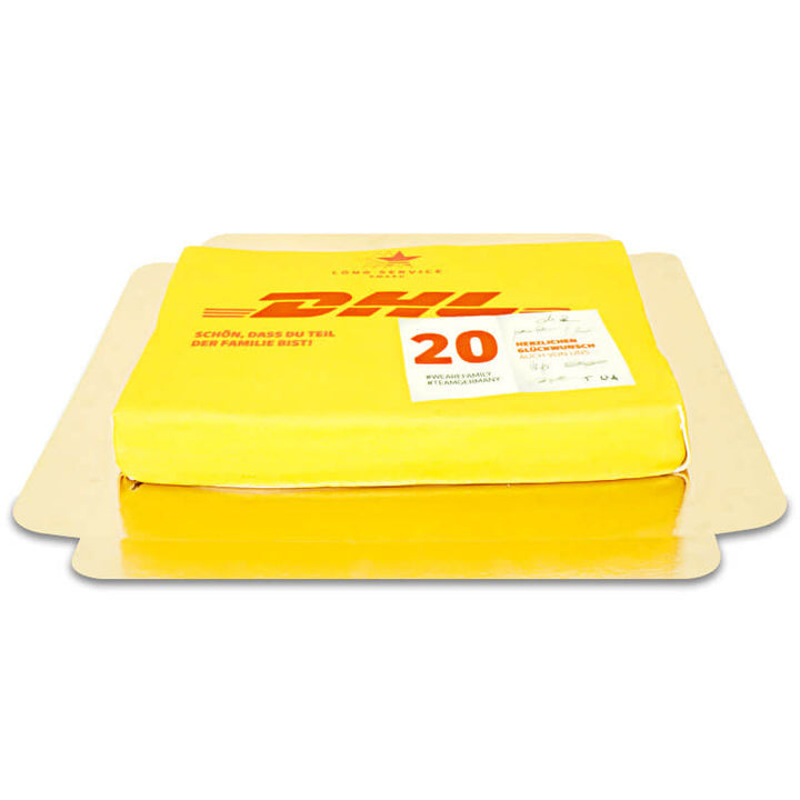 DHL Express Anniversary Cakes, 30 portions, L-39x27cm
