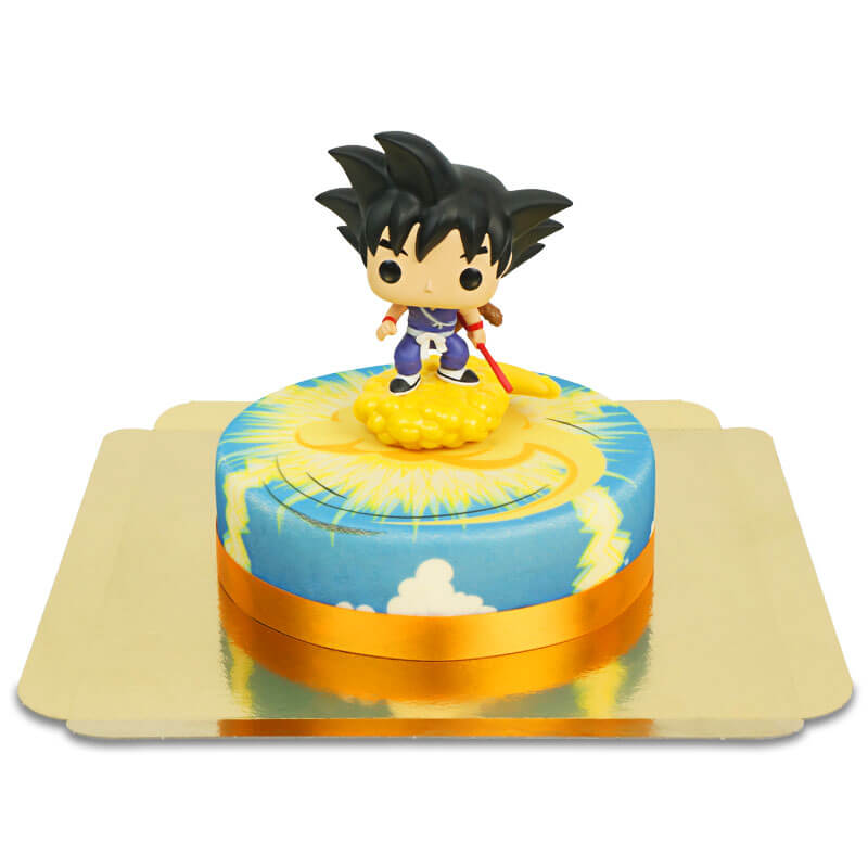 Kid Son Goku® on a Supersonic Cloud Cake
