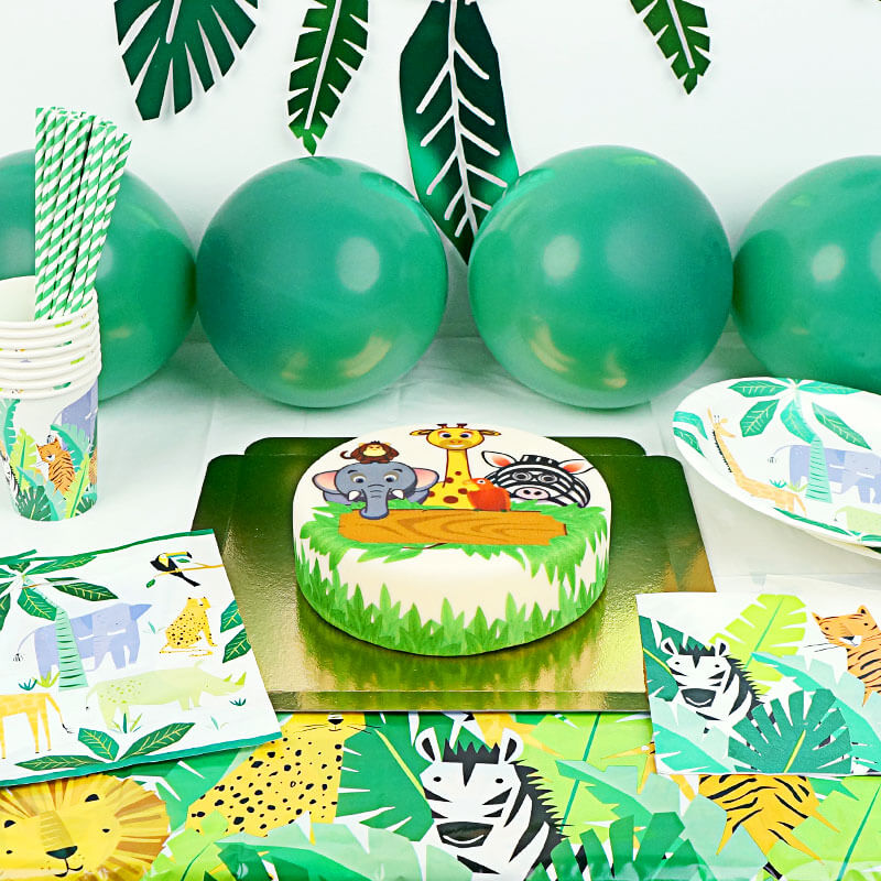 Jungle Party Set incl. Cake