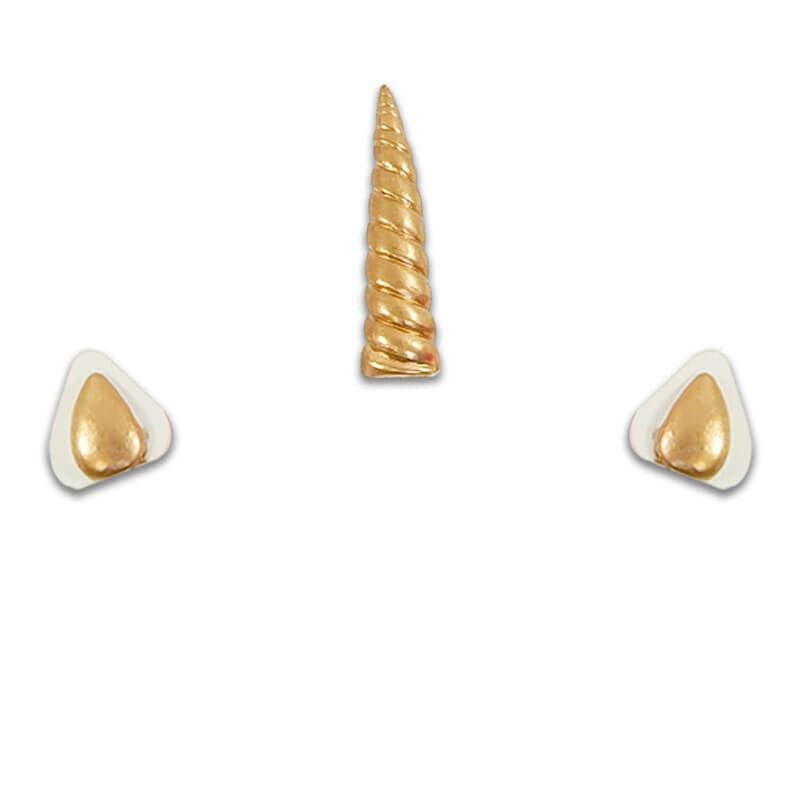 Cake decoration, unicorn accessories – small set